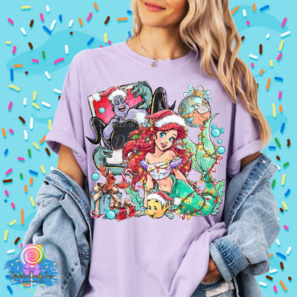 Christmas Character Polaroid (Choose Character) - Kids & Adult Apparel