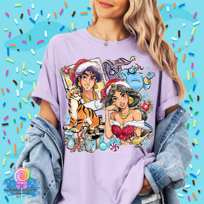 Christmas Character Polaroid (Choose Character) - Kids & Adult Apparel