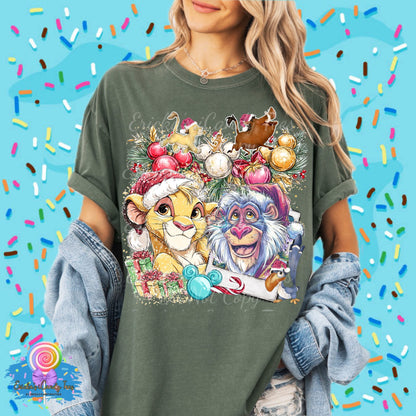 Christmas Character Polaroid (Choose Character) - Kids & Adult Apparel