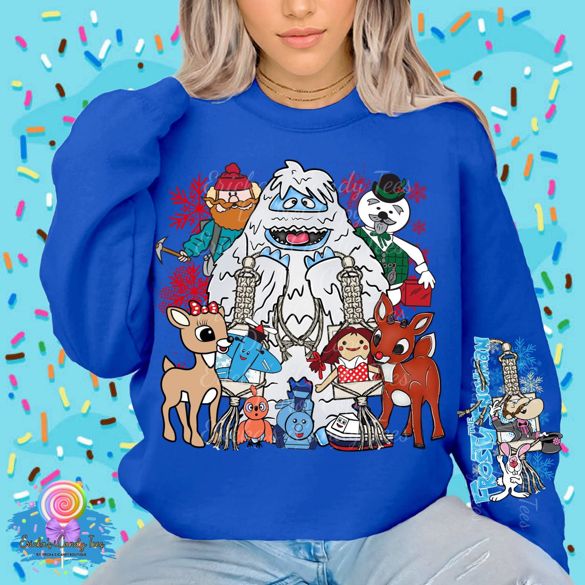 Christmas Character Macrame (Choose Character) - Kids & Adult Apparel
