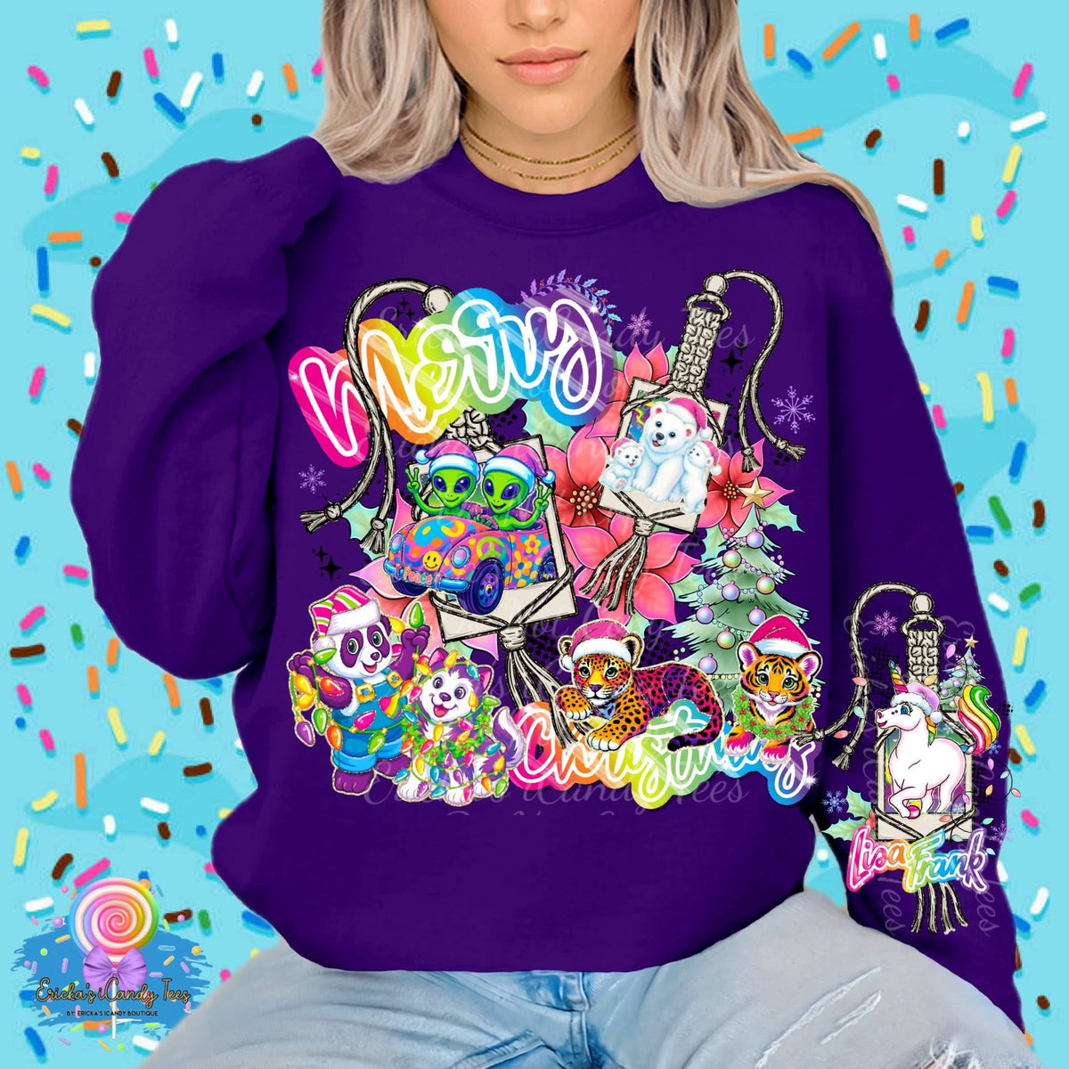Christmas Character Macrame (Choose Character) - Kids & Adult Apparel