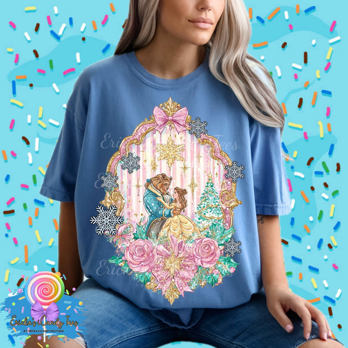 Belle Holiday Frame - Kids & Adult Apparel