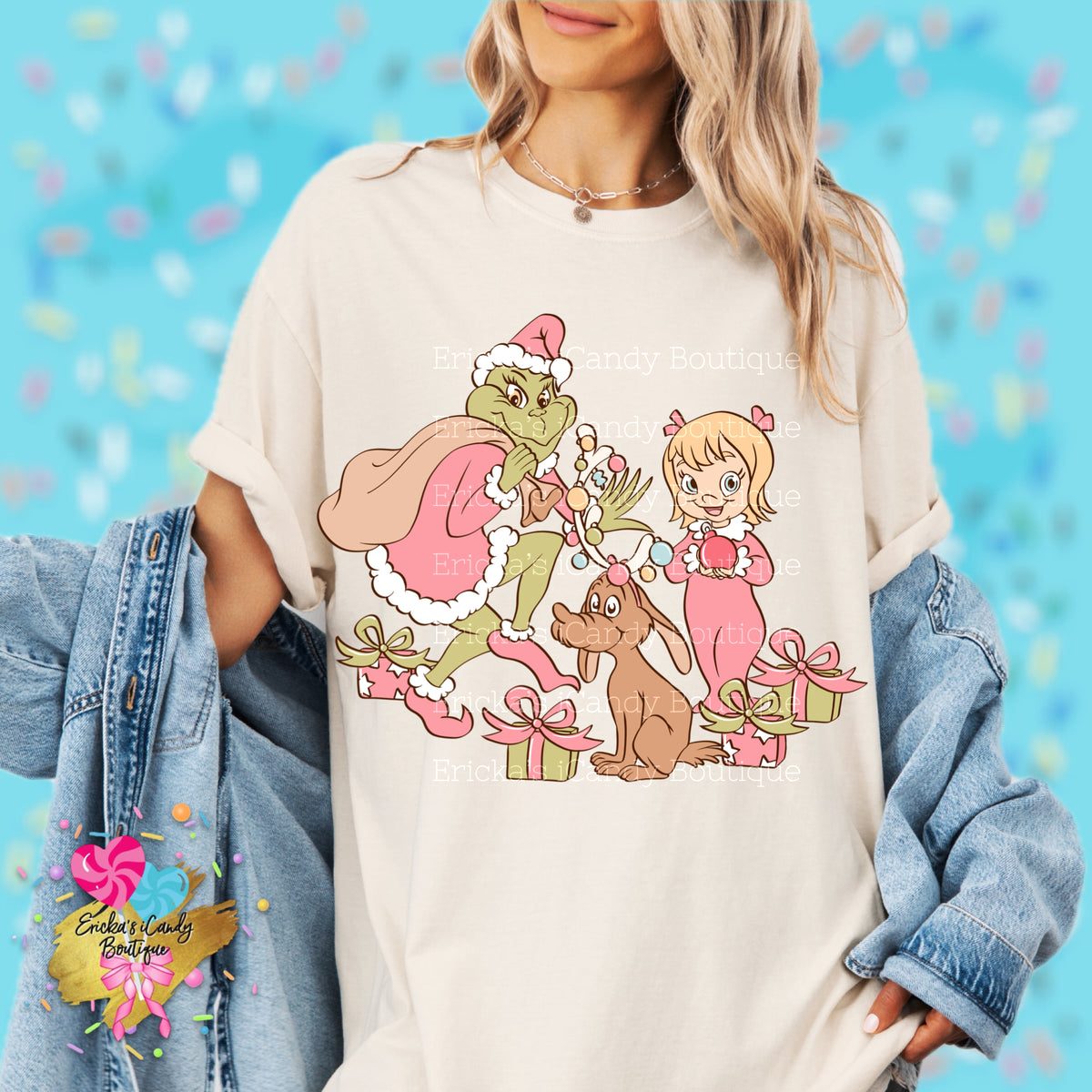 Pink Grinch Gang - Kids & Adult Apparel