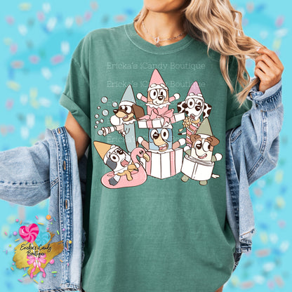 Bluey Holiday Gifts - Kids & Adult Apparel