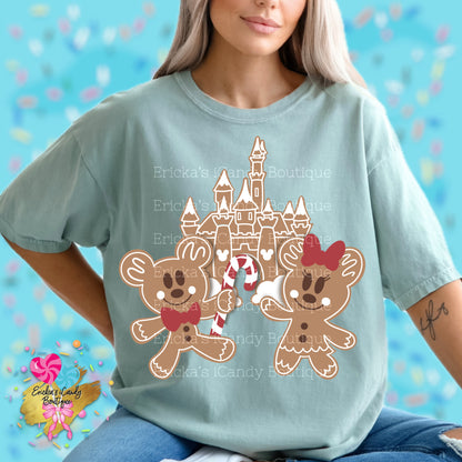 Gingerbread Castle - Kids & Adult Apparel