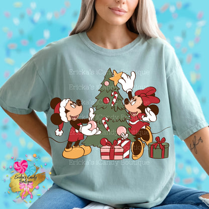 Mouse Tree Decor - Kids & Adult Apparel