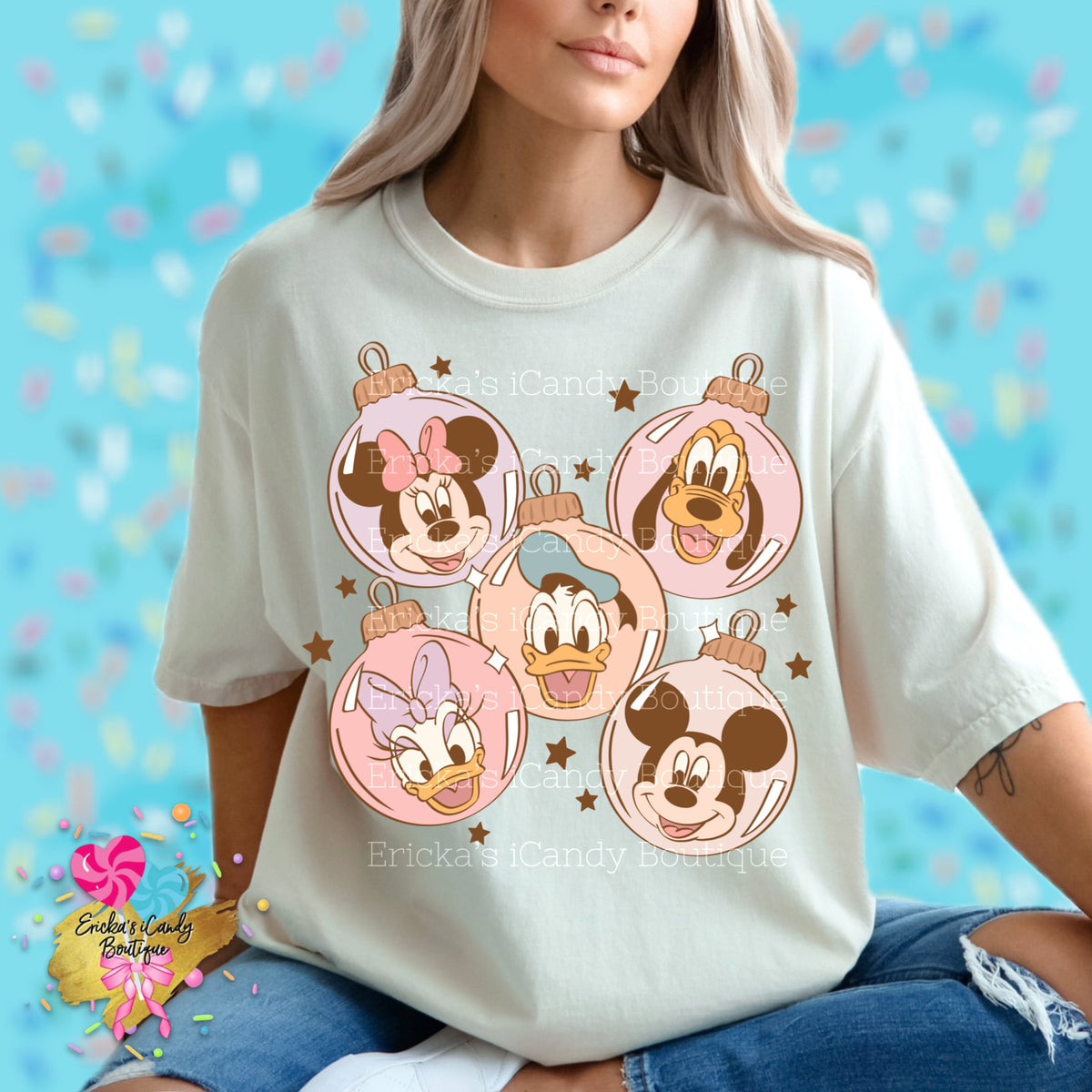 Fab 5 Pastel Ornaments - Kids & Adult Apparel