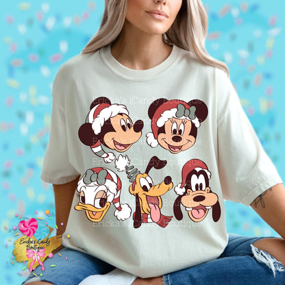 Fab 5 Santa Hats - Kids & Adult Apparel
