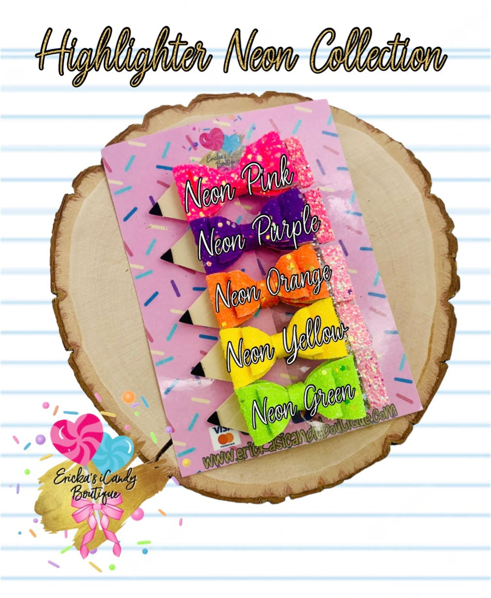 Highlighter Neon 3in Pencils