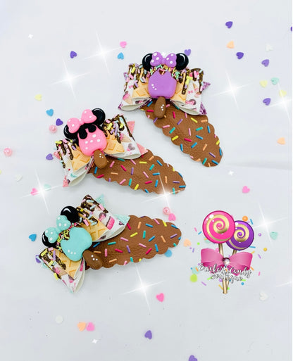 Mouse Pop Snap Clips - MTO (15 Business Days)
